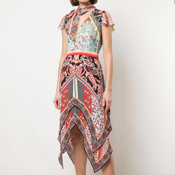 alice and olivia tamara dress